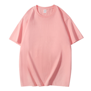 100% t Shirt Coton Lourd 300 Grammes T-shirt Surdimensionné Goutte D'épaule Streetwear Blanc Mock Rib Neck Tshirt - Product Image 4