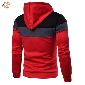 Sudadera con capucha de algodón para hombre, prenda deportiva masculina de gran tamaño con logotipo personalizado, de alta calidad, estilo Hip Hop, con cremallera, 2022 - Product Image 6