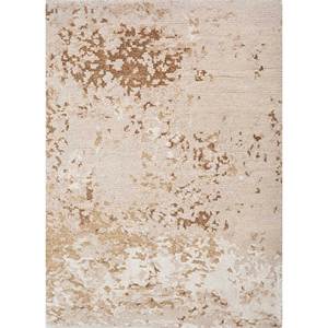 พรมขนสัตว์ถักมือ Uvenuti Classic Ivory รุ่น AKWN-7001 สำหรับใช้ในบ้าน - สำหรับห้องนั่งเล่นและห้องนอน รูปทรงสี่เหลี่ยมผืนผ้า ลายแบบนามธรรม - Product Image 1