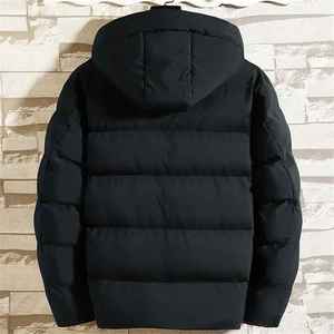 Veste matelassée à col montant respirante et coupe-vent pour l'automne et l'hiver, multicolores, ample, surdimensionnée, avec logo sur le devant, décontractée - Product Image 4