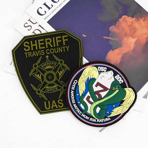 Parche de Goma de PVC con Logotipo 3D o 2D de Marca Más Vendida en 2025, Insignia de PVC Suave Personalizada para Gorras y Ropa - Product Image 3