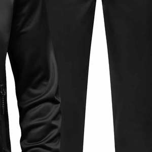Chándal de ropa deportiva de otoño e invierno de poliéster liso personalizado para hombre, trajes de calentamiento al por mayor - Product Image 6