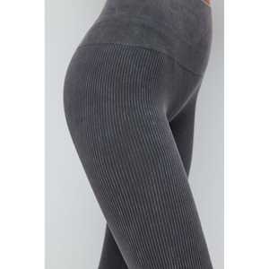 Leggings Deportivos Casuales de Cintura Media, Pantalones de Yoga de Compresión con Efecto Push-Up, Hechos de Spandex y Nailon, Talla XL, Diseño Sin Costuras con Patrón de Chifón - Product Image 5