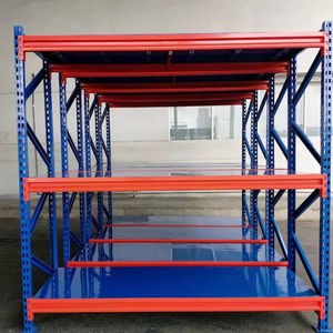 Heavy-Duty Industrial <b>Pallet</b> Rack Storage System 5-Layer Metal Shelving with Steel Material <b>Shelves</b> and Racking - Product Image 1