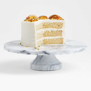 Alto su esigente supporto per torta in marmo <span class=keywords><strong>pasticceria</strong></span> e piatto per Cupcake Design supporto per torta in <span class=keywords><strong>pietra</strong></span> bianca - Product Image 2