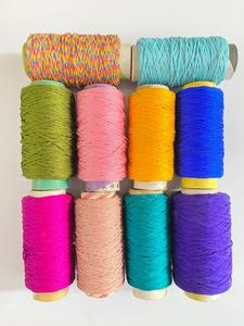 Fil de cordon en macramé à franges, tressé, pompon, artisanat à la main, fil en polyester pour la couture, la broderie, le crochet, teint pour les rideaux, les bijoux - Product Image 6