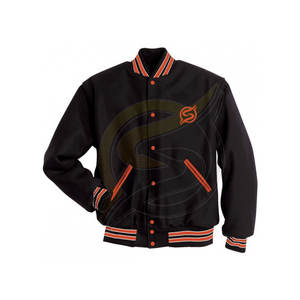 แจ็กเก็ตเบสบอลสำหรับผู้ชายเสื้อแจ็กเก็ตเบสบอลใส่ได้ทั้งชายและหญิงเสื้อแจ็กเก็ตเบสบอลสำหรับฤดูหนาว - Product Image 6