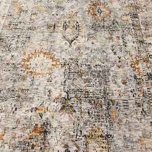 Gabbeh Makine Halisi-Motif abstrait moderne fabriqué à la machine en polyester et en jute pour la décoration du salon et de la chambre des adolescents - Product Image 4