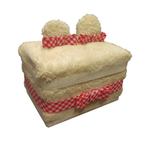 Organizzatore per la conservazione di oggetti in peluche con materiale in tessuto morbido - Product Image 1