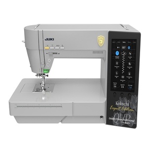 NOUVEAU TOP VENTE Juki DX-4000QVP Machine à coudre professionnelle informatisée programmable à triple aiguille point interlock, composants métalliques 5 - Product Image 5