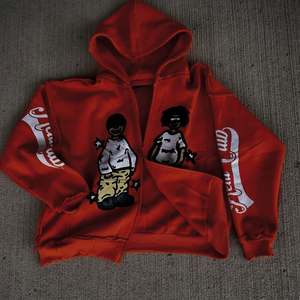 Sudaderas con Capucha Modernas de Moda, Bordadas, con Forro Sólido, 100% Algodón, Otoño, Personalización de Marca, Suministro de Marca Privada, Ecológicas - Product Image 1