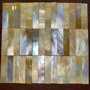 Elegantes hojas de concha de madreperla, paneles de conchas marinas de primera calidad para decoración de pared, ideales para casas de lujo y hoteles, gran oferta - Product Image 1