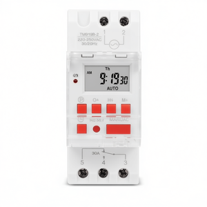 SINOTIMER TM919B-2 Interruptor Temporizador Digital Programable de 220V 30A, Relés de Retardo de Tiempo - Product Image 2