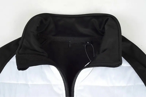 Nouveau design, élégant, logo personnalisé, Vestes pour hommes en tissu polaire à manches longues, couleur personnalisée Veste d'extérieur pour hommes - Product Image 3