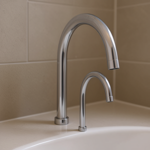 Classic Swan Neck Faucet Spout Pipe 2 Sizes <b>Bathroom</b> Faucet <b>Accessories</b> - Product Image 3