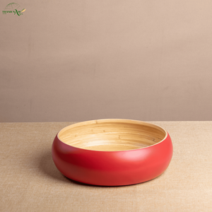 Tazón Curvo Más Vendido, Tazón de Bambú 100% Natural para Uso Doméstico y en Restaurantes de Thanh Nam Arts - Product Image 1