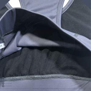 Soutien-gorge de sport pour femme de haute qualité avec logo personnalisé, imprimé léopard, super maille, rembourrage amovible pour la salle de sport et la course à pied - Ensembles de vêtements de sport - Product Image 5