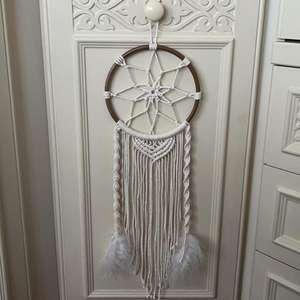 Indien bohème attrape-rêves rond macramé décoration murale en gros décoration intérieure de l'inde - Product Image 5