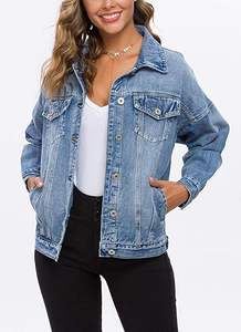 Nuevo diseño único Chaqueta de mezclilla de la mejor calidad para hombres y ropa casual Chaqueta de mezclilla más vendida y de moda - Product Image 4