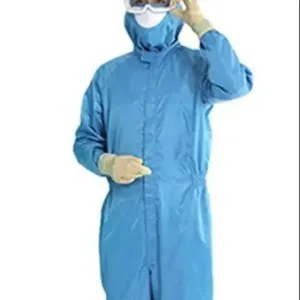 ESD Dust-free Clothing Suit Cleanroom Esd Anti-static Coverall for Electronics Workshop ESD Anti-static Clothing