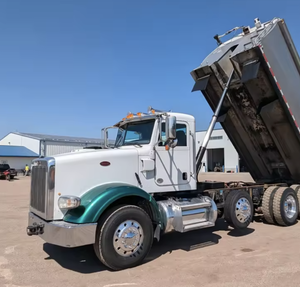 Excellent ! Camion benne d'occasion Peterbilt 367 à trois essieux, diesel Euro 5, avec boîte Ultrashift Plus AMT, modèle 2018, 2019, 2020, benne de 18 pieds, prêt à être expédié dans le monde entier - Product Image 3