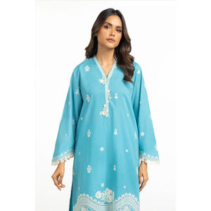 Vestido formal de Ropa Étnica tradicional pakistaní para mujeres a la venta MOQ bajo ropa de mujer calidad de exportación 3 uds vestido formal - Product Image 5