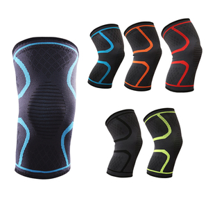 Custom Made Nylon Unisex Powerlifting Rodilla Manga Fitness Support Venta al por mayor de levantamiento de pesas - Product Image 2