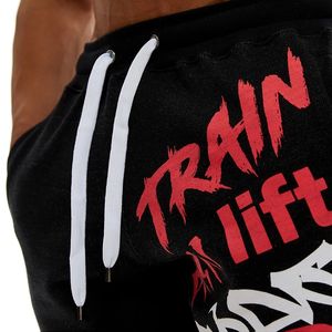 Short ample en coton pour homme Pantalon court de fitness Survêtement durable de marque - Product Image 6