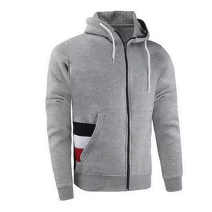 Usaze Sports 2025 entrenamiento personalizado Jogging cremallera sudaderas con capucha trajes cómodos conjunto de dos piezas chándales de invierno para hombres de talla grande - Product Image 1