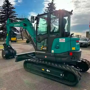 Excavadora hidráulica sobre orugas Sunward SWE60UF en buenas condiciones a la venta - Product Image 2