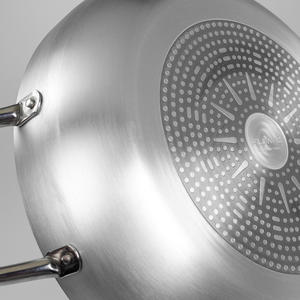 Pura Induction Magma Tech Plus <b>Nonstick</b> Deep Pan Pure Aluminum 32 Diameter Round Pan for Gas and Induction Stove Made in Italy - Product Image 5