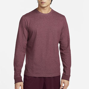 Camiseta Urbana para Hombre, de Alta Calidad, Manga Larga, Sublimada y Bordada, Cuello Redondo, Informal - Product Image 1