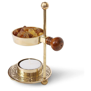 Superior Quality Brass Arabic Incense Burner Incense Bakhoor Burner New Aged Brass Matt Gold Finished Indian Handmade wholesaler - Product Image 1