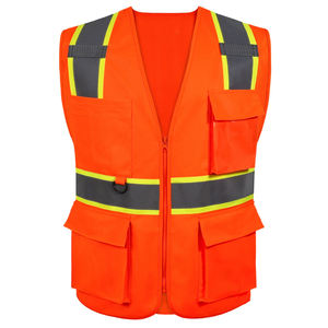 Ropa de trabajo de poliéster personalizable, transpirable e impermeable, producto de alta visibilidad, alta visibilidad, seguridad en el trabajo, ropa reflectante - Product Image 1