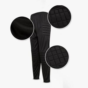 Nuevo uniforme de entrenamiento de fútbol para niñas, Conjunto de camiseta de fútbol de portero, camisa protectora de manga larga con esponja, pantalones, poliéster 100% - Product Image 4