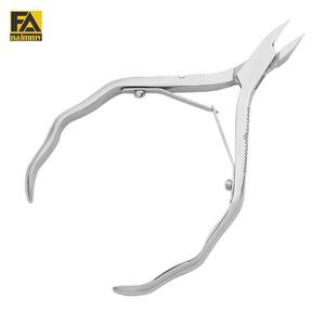 High Quality Stainless Steel Double Spring Cuticle Nail Nippers with Zigzag Handle CE & ISO Approved for <b>Baby's</b> Fingers - Product Image 1