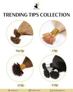 ต่อผมแบบแบนเวียดนาม ผมแท้ 100% ต่อผมแบบแบนธรรมชาติ มองไม่เห็นรอยต่อ สำหรับผู้ซื้อขายส่ง - Product Image 4