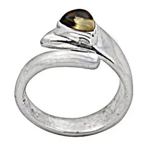 Bague en argent 925 avec pierre précieuse, bijoux de mode uniques pour femmes - Product Image 1