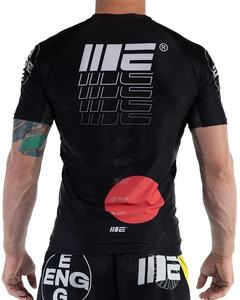 Rashguard MMA BJJ pour homme de bonne qualité, manches longues, 100% coton, tissu extensible quadridirectionnel, couleur/taille personnalisable, logo personnalisé - Product Image 5
