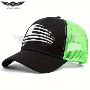 Produit le plus vendu Casquette de baseball personnalisée brodée Casquettes de camionneur à couleur contrastée Casquettes de sport respirantes réglables de rue - Product Image 6