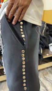 Custom Raw Hem Applique Embroidery <b>Patches</b> <b>Shorts</b> High Quality Streetwear Baggy Distressed <b>Shorts</b> - Product Image 4