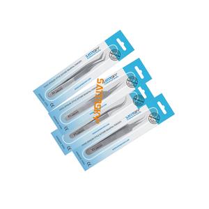 Pinces manuelles universelles pour bijoutiers, ensemble de 2 pinces micro-embouts, pinces chirurgicales certifiées CE, haute qualité - Product Image 3