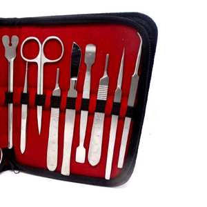 Nuevo Kit de 15 Piezas de Instrumentos de Disección de Acero Inoxidable para Cirugía Menor para Estudiantes de Medicina - Juego de Herramientas Quirúrgicas Profesionales (Horse) - Product Image 3