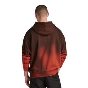 Sweat-shirts pour hommes de haute qualité avec un design délavé à l'acide, imprimés de strass, en polyester/coton, personnalisables, sweat-shirts urbains pour hommes - Product Image 3