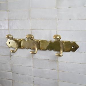 Crochets muraux en aluminium design, ajoutent un style classique aux murs contemporains dans les maisons élégantes pour suspendre les vêtements, organisation quotidienne - Product Image 3