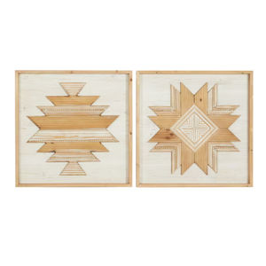 Arte de pared de estilo moderno hecho a medida OEM artesanía de madera colgante de lujo para venta de exportadores de hogar/Oficina - Product Image 5