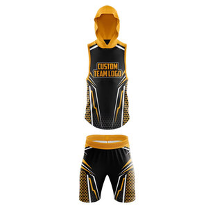 Nouveau design respirant imprimé par transfert de chaleur 7v7 ensembles uniformes de football grande taille logo personnalisé vêtements de sport - Product Image 2
