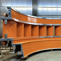 Usinage et soudage CNC pour les coques de réservoirs sous pression et les anneaux de retenue de turbines hydrauliques