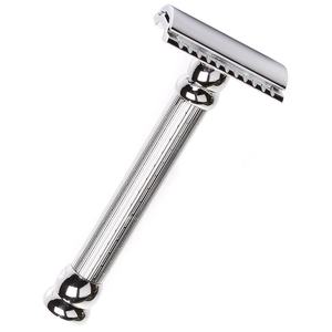 Customizable Stainless Steel Double <b>Edge</b> Safety Razor for Men High Quality <b>Metal</b> Shaving Tool with OEM Colors Custom Logo - Product Image 2