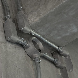 Kích thước đầy đủ màu xám Threaded LB LL LR ống dẫn cơ thể Die Cast Nhôm đóng dấu thép Bìa ống dẫn phụ kiện - Product Image 4